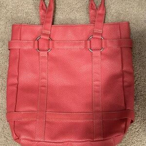 Victoria's Secret Pink Tote Bag with Structured Design